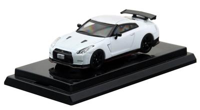 Übersteuern NISSAN NISMO Brilliant White Pearl Fertigprodukt 1/64 GT-R (2014)