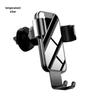 Gravity Car Phone Holder with Metal Spiral Hook - Anti-Shake Air Vent Mount for Navigation