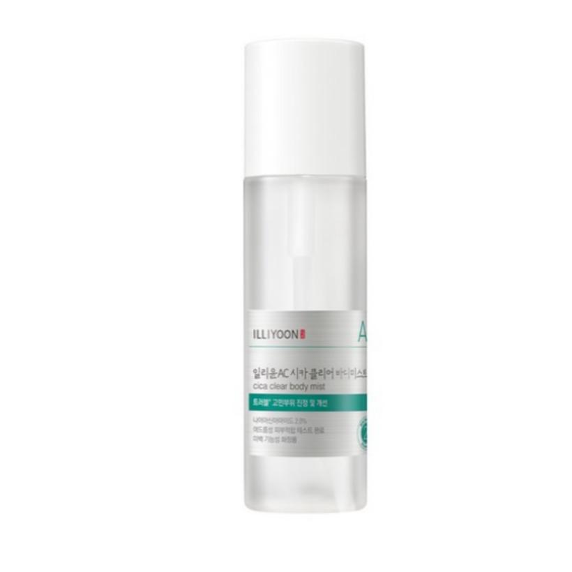 ILLIYOON AC Cica Clear Body Mist 200ml Korea Beauty