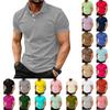Men's Fashion Shirts Short Sleeve Casual Cotton Golf Shirts Moisture Wicking Shirt With Pocket