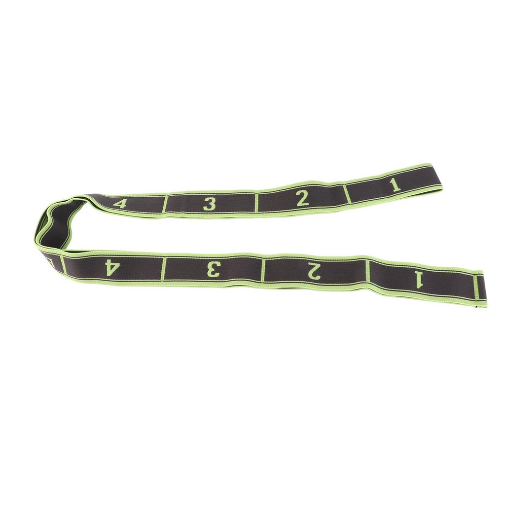 Stretch Band Strap with Number Elastic Stretching Strap for Exercise Fitness Workout