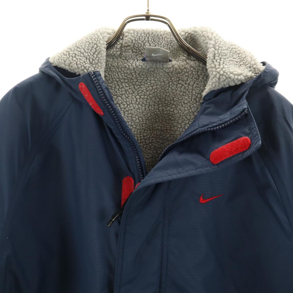 Nike Batting Coat M Navy Back Bore Kid's Used