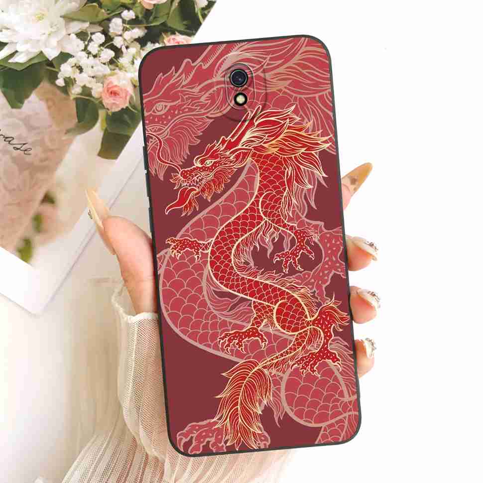 For Xiaomi Redmi 8A Case 6.22" Animal Pattern Cover Soft Silicone Phone Case For Xiaomi Redmi8A Redmi 8A Bumper Coque