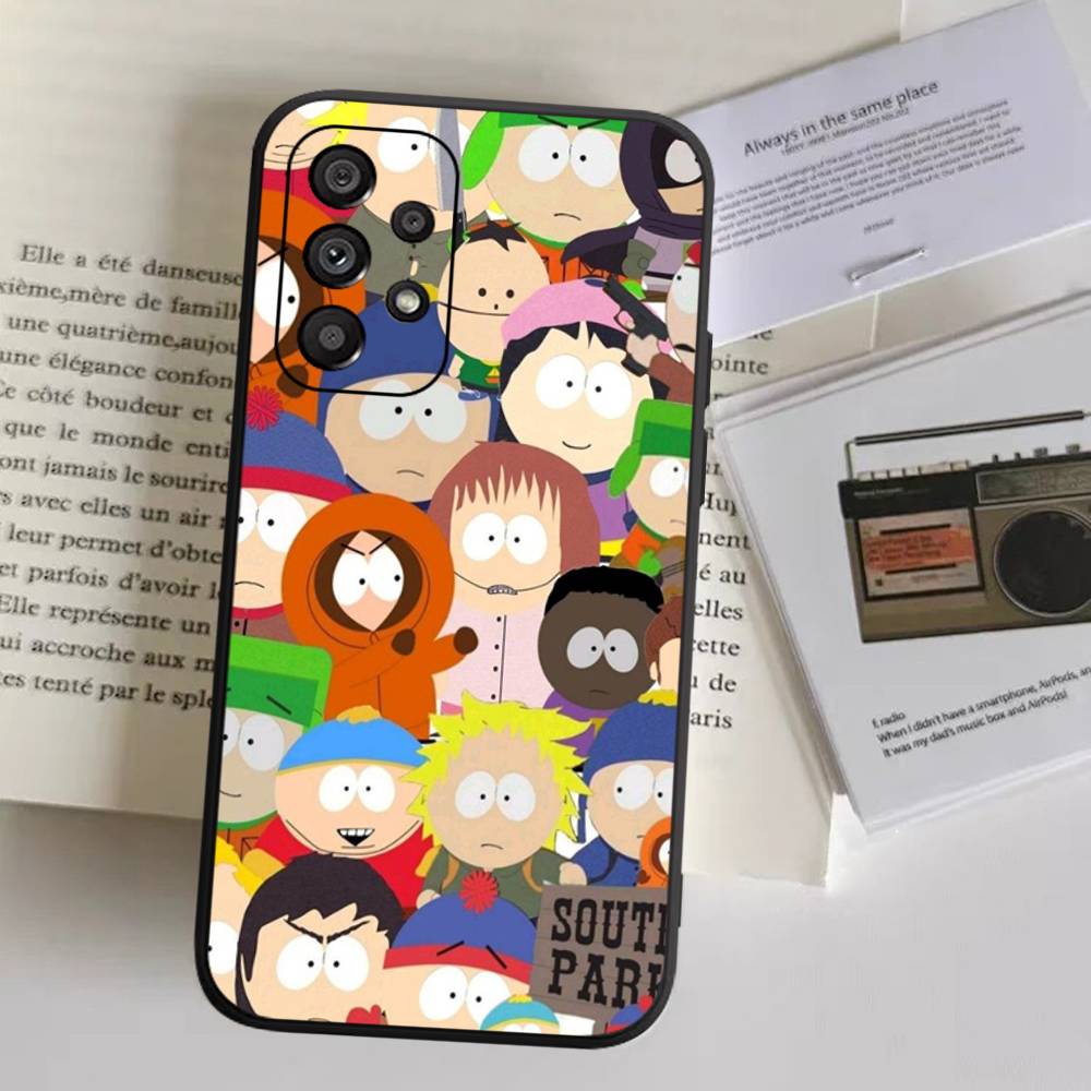 Cartoon S-South P-Park Phone Case For Samsung A 52 53 21 32 13 12 71 31 51 40 72 73 70 22 42 50 30 20 21 Shell