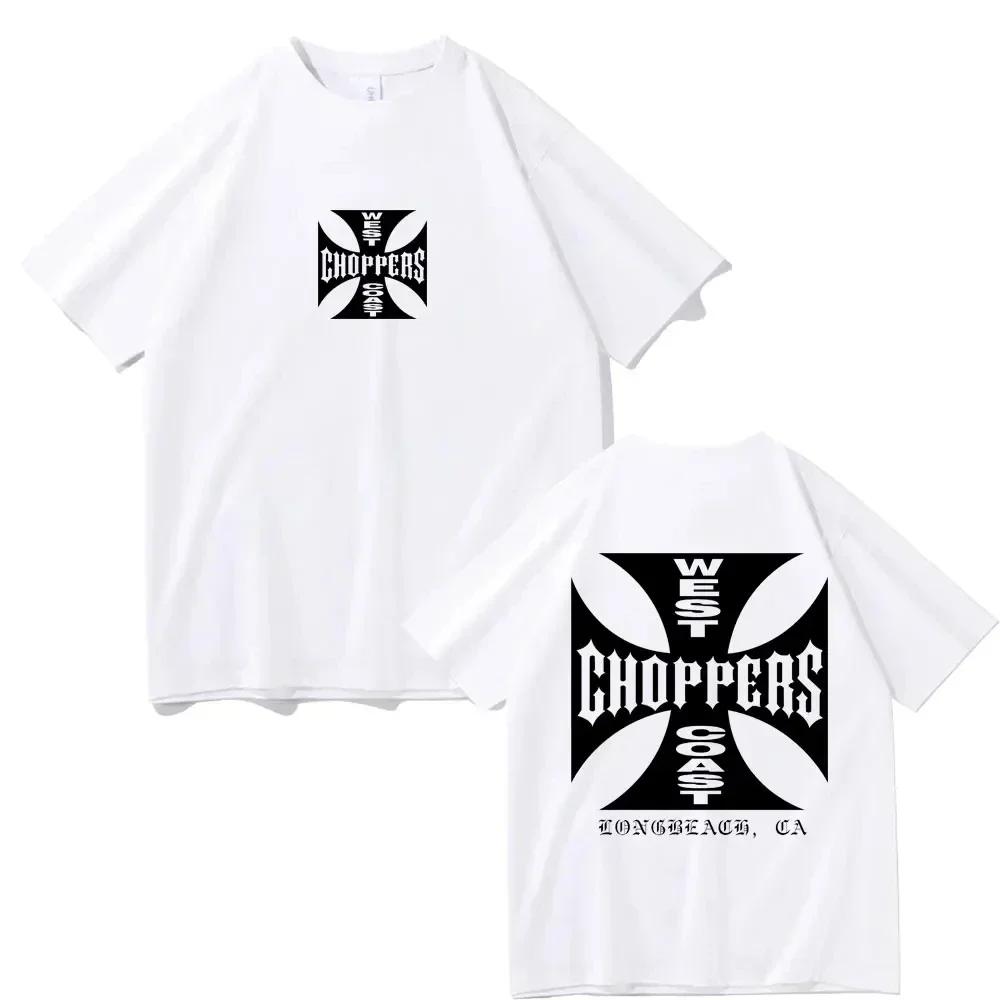 Summer Fashion T Shirt Women Men Women West Coast Choppers Print T-Shirt Casual Short Sleeve O-Neck Tshirt Vintage Clothing Tee