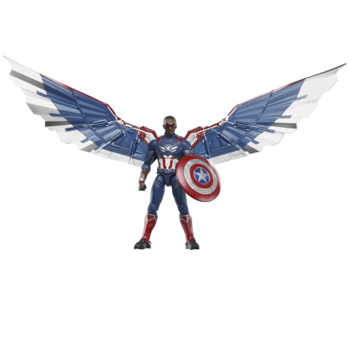 Hasbro Marvel Legends Series Captain America: Brave New World Collectible 6-inch (15cm) Deluxe Action Figure G0158, Authentic