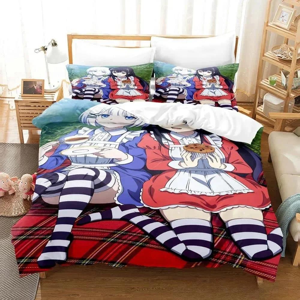 New Anime The Detective Is Already Dead Bedding Set Printed With Pillowcase Bed Duvet Cover Single Double Queen Super King Size