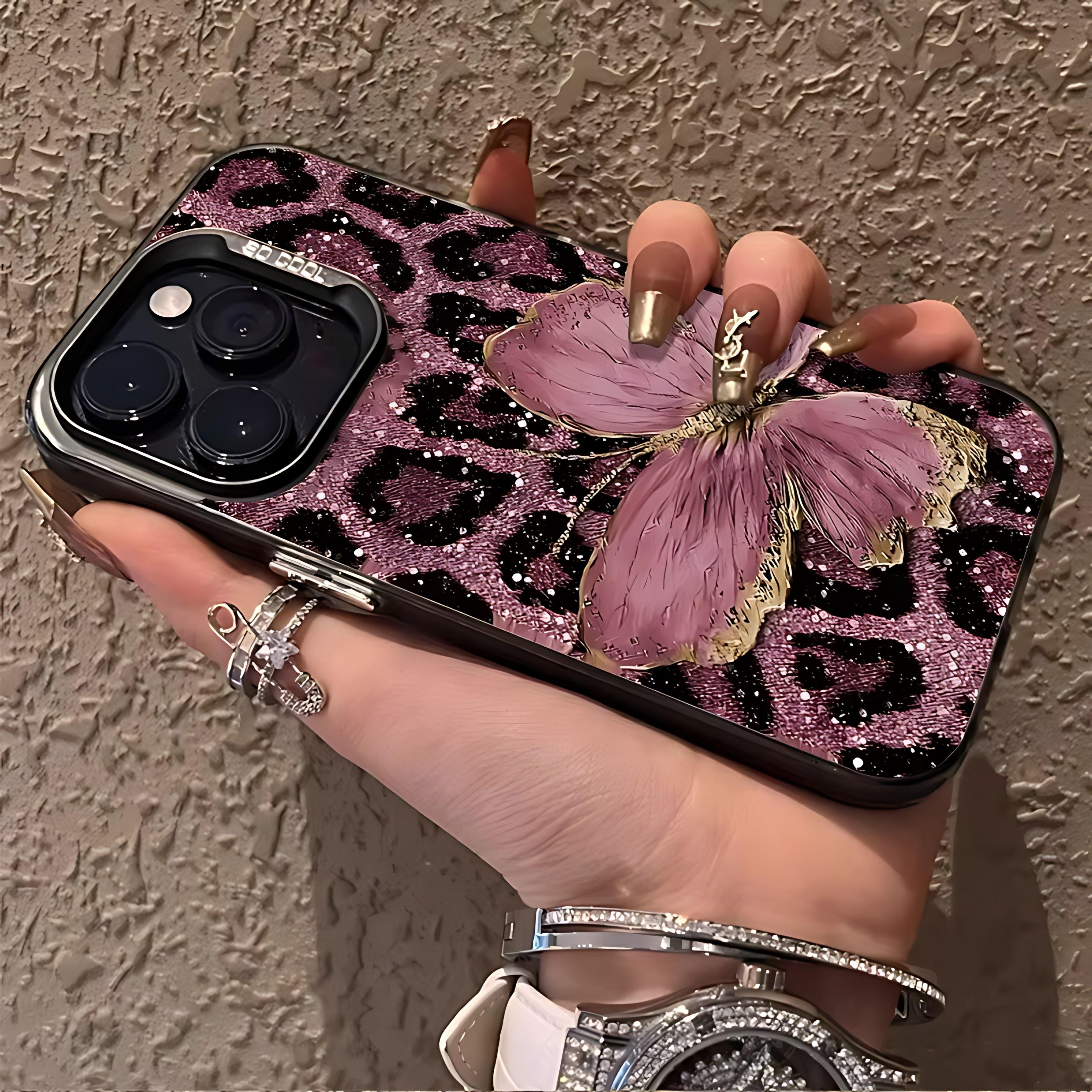 

Butterfly Leopard Phone Case For Xiaomi Redmi 15 15C 14C 13C 12C 13 12 10 A1 A2 A3 A5 9T 9A K60 4G 5G Anti Fall Matte Back Cover Redmi 13 4G