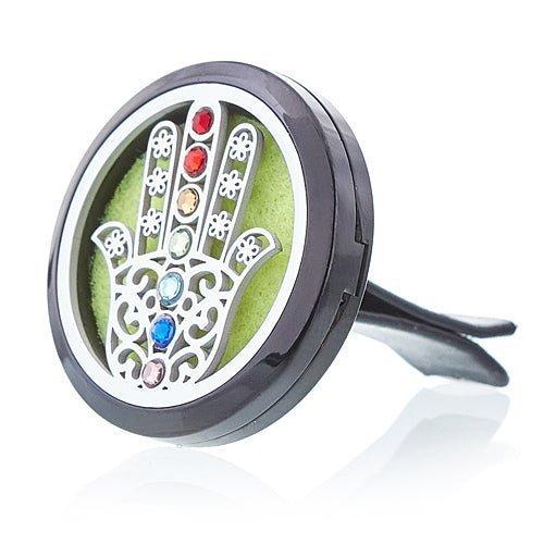 Car Vent Clip Essential Oil Diffuser Hamsa 30mm