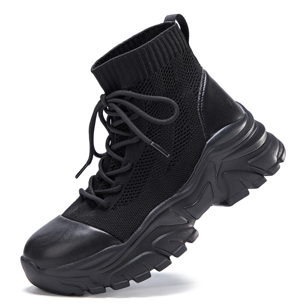 TUINANLE Platform Shoes Women High Top Sneakers Fashion Women Shoes Cool Street Young Ladies Footwear