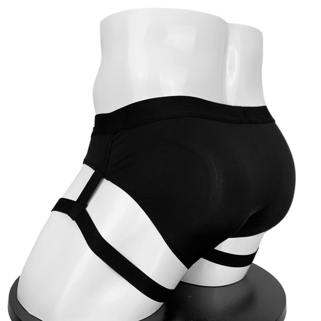 Sexy Men's Jockstrap Breathable Panties Bulge Pouch Briefs Elastic Backless Jockstrap Briefs Underpants Underwear Man