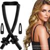 EVA Big Wave Curling Iron No Heat Microfiber Super Plush No Heat Curling Iron Lazy Curling Iron