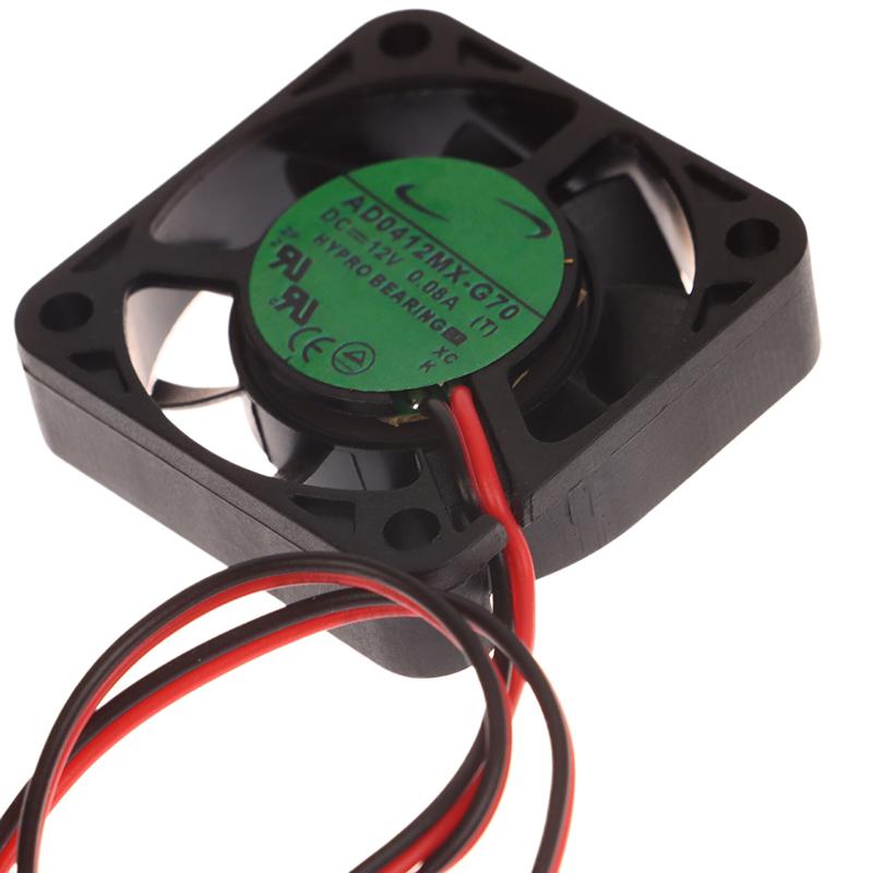 40Mm 4010 Soğutucu Ad0412Mx-G70 İçin 40*40*10Mm Dc12V 0.08A 2-Hatlı Hidrolik Yatak Sessiz Soğutma Fanı