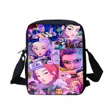 Anime Witch Hunter Group Men'S And Women'S Backpacks, Elementary School Students' Backpacks, Large-Capacity Printed Casual Backpacks