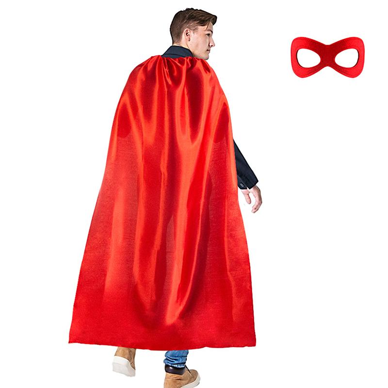 Superhero Capes And Masks For Adults Bulk Men Women Super Hero Costume Halloween Dress Up Party Decor