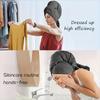 Ultra Absorbent Microfiber Hair Towel Soft with Elastic Band Extra Large Wrap Turban Large Coral Fleece Quickly Dry Hair Hat