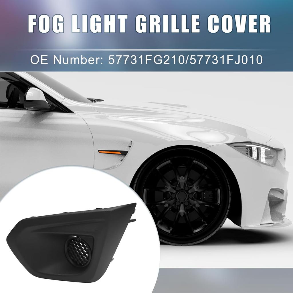 Front Left Fog Light Grille Cover Trim No.57731FG210/57731FJ010 for Subaru Impreza 2012 2013 2014