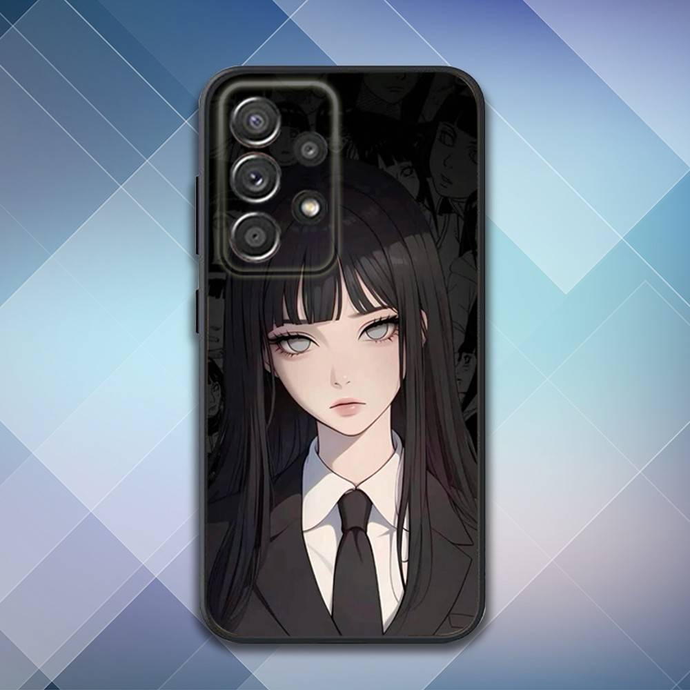 H-Hyuuga H-Hinata Anime Phone Case For Samsung S25,S24,S21,S22,S23,S30,Ultra,S20,Plus,Fe,Lite,Note,10,9,5G Black Cover