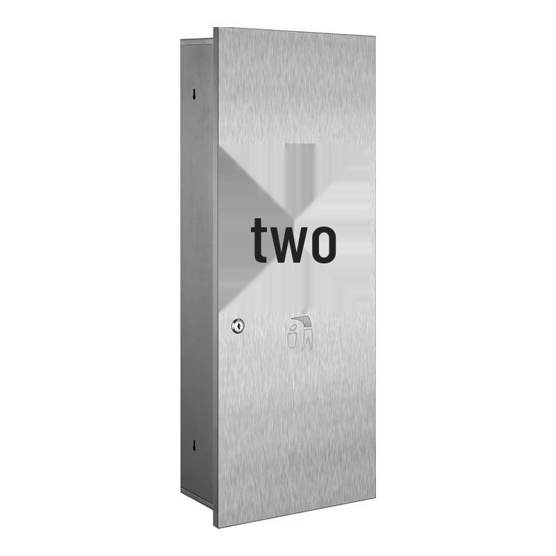 cmaos Stainless Steel Dual-Use Bathroom Tissue Holder
