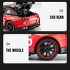 1/24 Scale Nissan GTR Diecast Car Model Toy, Pull Back Toy Vehicle with Sound and Light for Kids Toddler Boys Girls Gift Collection
