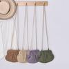 Stroh Wolken Clutch Tragbare Schulter Crossbody - Lässig Outdoor Strand Urlaub Kette Riemen Damen Crossbody Tasche