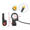 Mountain Bike Conversion Set Emergency Power Cutoff Switches Light Weight ABS Materials Designs For Electric Bicycles