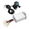 48V 800W Bike Brush Controller Set with Keys Thumb Throttle Electric Bicycle Conversion Kit for
