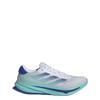 Adidas Supernova RISE Running Shoes, Unisex Adult, LZQ59, Footwear White/Lucid Blue/Flash Aqua (ID3599), Size 28.0 cm