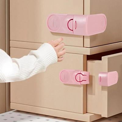 Kindersicherheits-Schubladenschloss, Kinder-Einklemmschutz, Handschrank-Schubladenschlösser, Sicherheitsschutz für Zuhause, Kunststoff-Schließfachschnalle