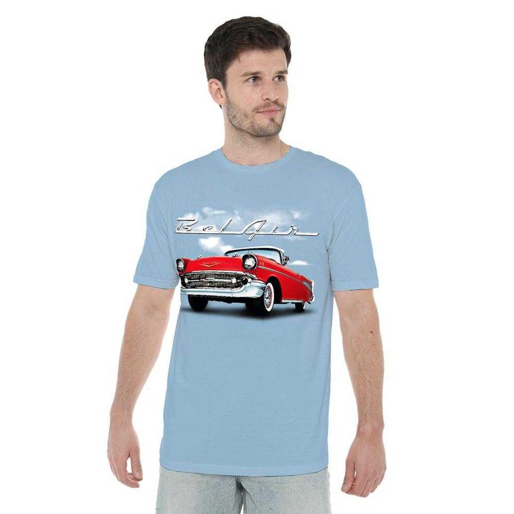 Chevrolet Unisex Adult Bel Air Clouds T-Shirt