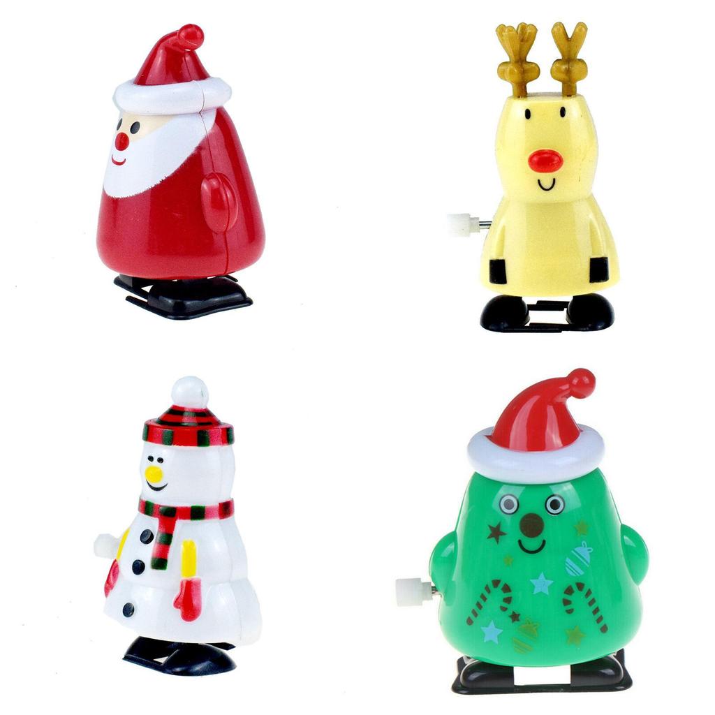 Exquisite Weihnachtsmann Aufziehspielzeuge für Kinder Weihnachtsfeier Tütenfüller Strumpffüller