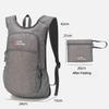 ALPINT MOUNTAIN Folding Backpack, Hiking Bag, Cycling Backpack, Ultra-Light Portable Travel Trekking Pack, Dark Gray, 24*15*42cm