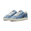 New PUMA Clyde Faded Denim Frosted Ivory 399655-01