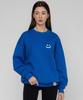 GRAVER [Unisex] Small Drawing Smile Sweatshirt_Cobalt Blue
