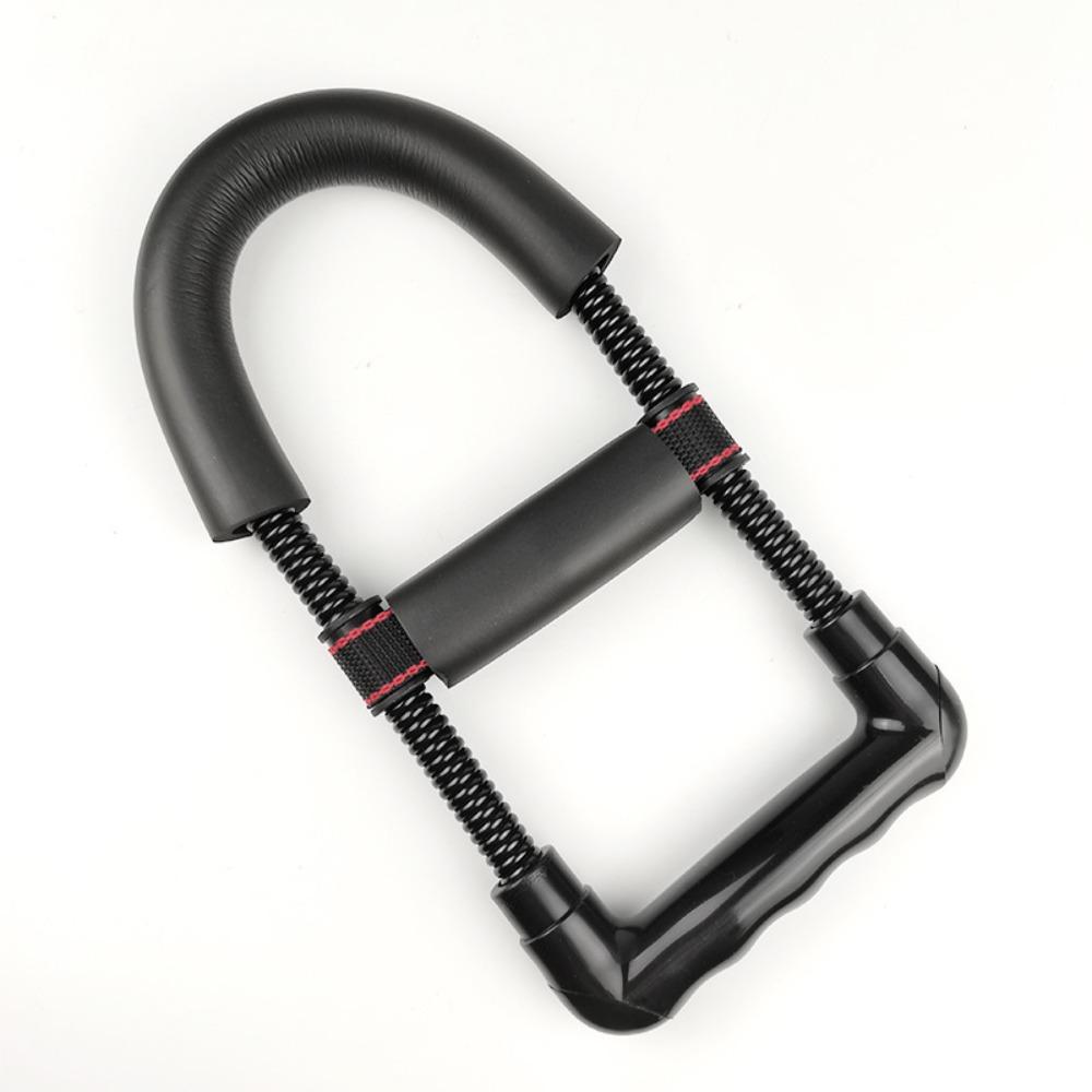 Portable Adjustable Arm Trainer Workout Training Carbon Steel Hand Gripper Spring Anti-slide Wrist Exerciser Fitness Equipment чёрный
