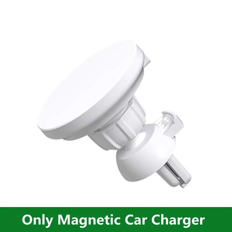 Upgraded Magnetic Wireless Car Charger 30W Fast Car Charging for iPhone 12 13 14 15 pro max mini Air Vent Car Phone Holder Stand