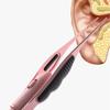 LED Ear Wax Removal Tweezers Anti-Skid Ear Pick Tool Kit with Brightness Light Ear Curette Safety Earwax Cleaning Tool