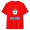 Streetwear T Shirt Summer Argentina Flag Hip Hop Tshirts Cotton Tee Shirt For Unisexs Retro Plus Size 6xl Short Sleeve Clothes