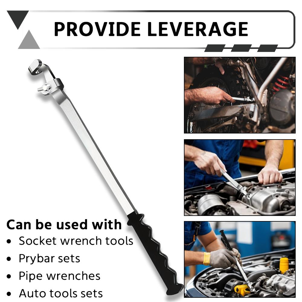 50cm Wrench Extension Rod, Wrench Extension Rod, Enhanced Leverage Design, Thickened And Lengthened Handle, Car Repair Tool