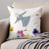 Emotional Japanese Anime TThe Colors Within Cushion Cover Pillowcase Antidustmite Invisible Zipper Short Plush Sofa Cushion