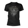 Gojira Fortitude Herz (Organische Ts) Offizielles Herren Unisex T-Shirt