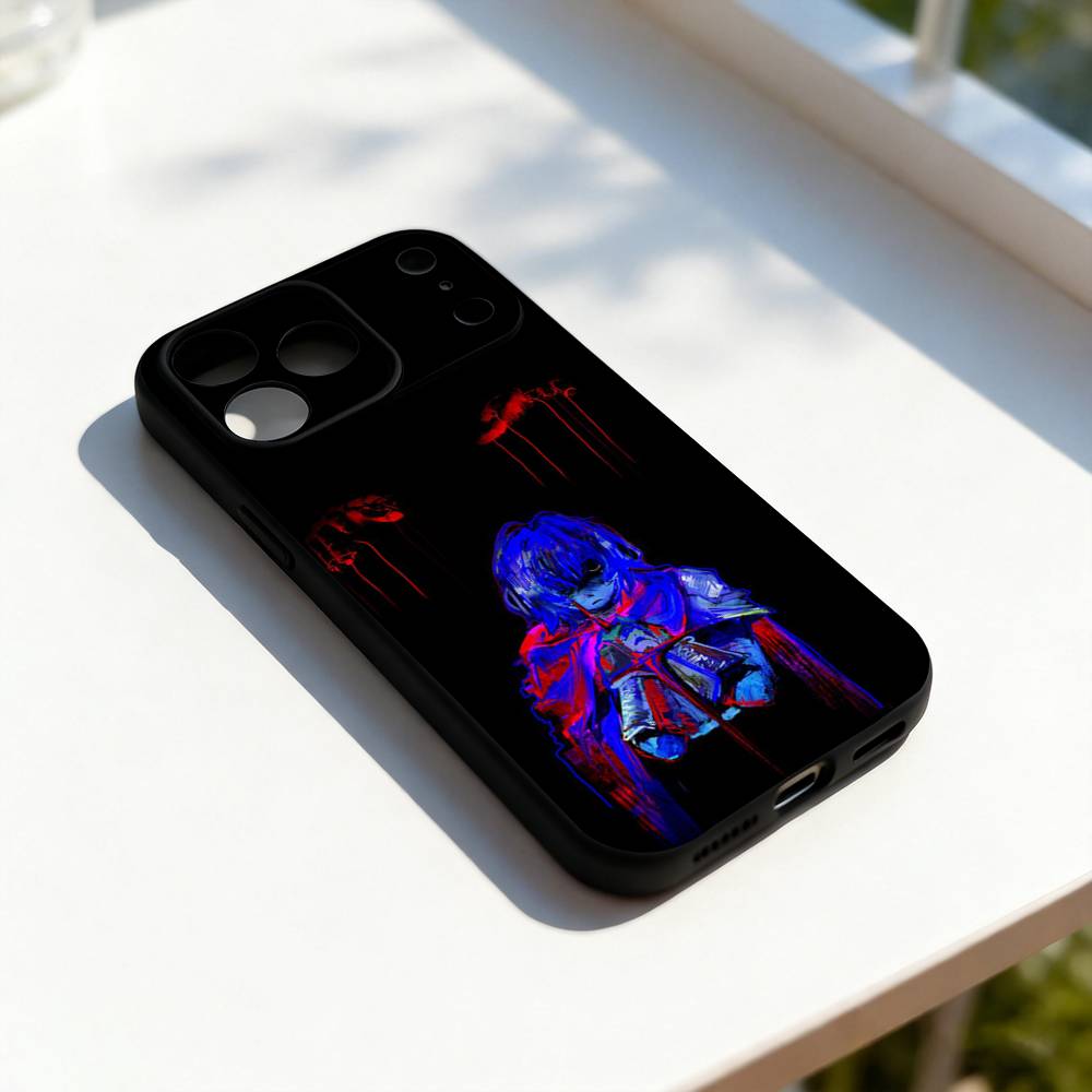D-Deltarune Kris Spiel Coole Handyhülle Silikon Schwarz Weich Für iPhone 17,16,15,14,13,12,11,Pro,Max,Plus,E,SE4,Air,Mini