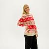 Autumn/Winter Christmas Series Jacquard Knit Parent-Child Sweater - Loose Versatile Long Sleeve Top