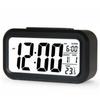 LED Digital Alarm Clock Backlight Snooze Mute Calendar Desktop Electronic Bcaklight Table Clocks Desktop Clock
