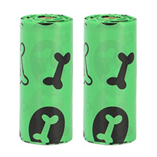 

30Pcs Pet Waste Bags Biodegradable Dog Poop Bags Tear-off Cute Scented Dog Waste Bags for Odor Control Leak-proof Pet Waste Disposal H