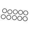 10 stuks Auto Bumper Spatbord Snelontgrendeling Bevestigingen Banden O-ring Pakkingen Rubber Universeel