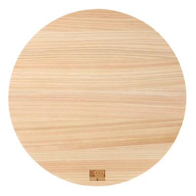 Hergestellt in Japan. Rundes Hinoki-Schneidebrett, kleiner Durchmesser 27 x 2 cm. Mainata-Schneidebrett Hinoki [Hinoki King] [Holz-Hinoki]