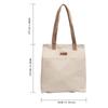 1Pc Women's Tote Bag Canvas Sewing Thread Large Capacity Advanced Sense Handbag Cvenient Practical Female's Commuter Bag