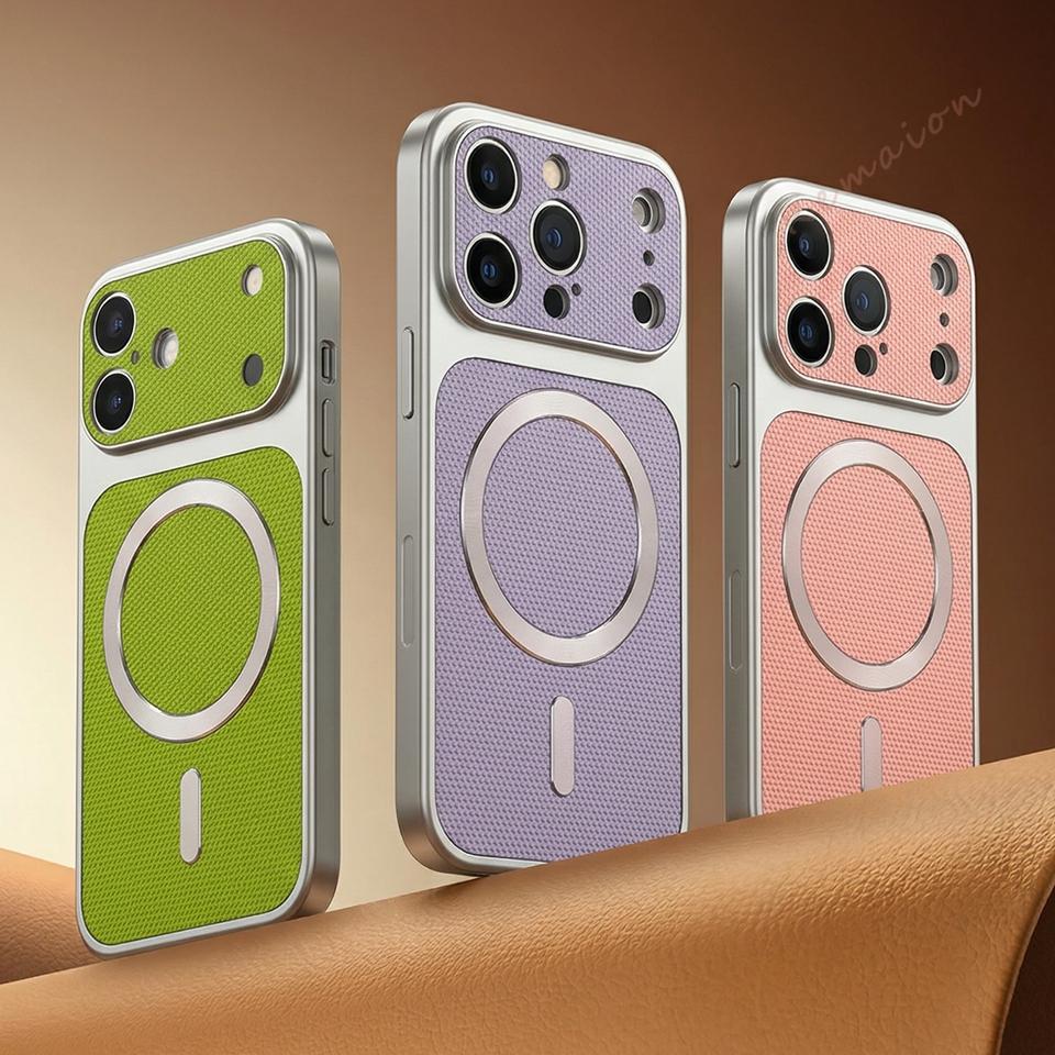 Magnetic Phone Case For iPhone 17 11 12 13 14 15 16 17 Pro Max Magsafe Official Charging Shockproof Protector Cover