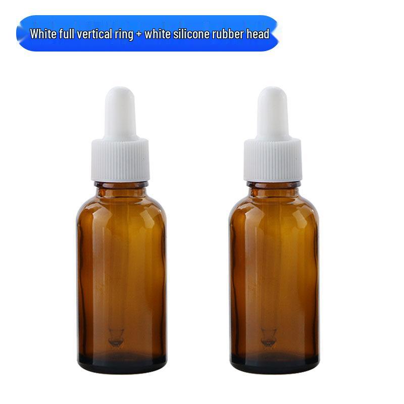 30ml Dropper Bottle & 5-100ml Brown Glass Essential Oil & Cosmetic Bottles